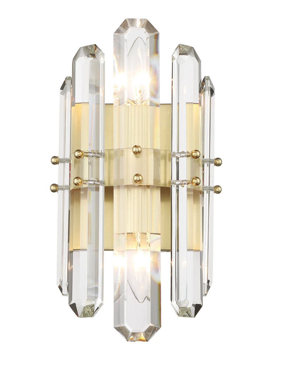 Bolton 7.5'' Aged Brass Sconce