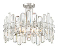 Bolton 20.75'' Polished Nickel Semi Flush Mount