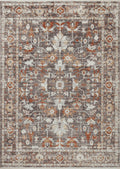 Loloi | Bonney Collection | Charcoal / Spice | BNY-07