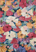 Loloi II | Botanical Collection | Navy / Multi | BOT-02