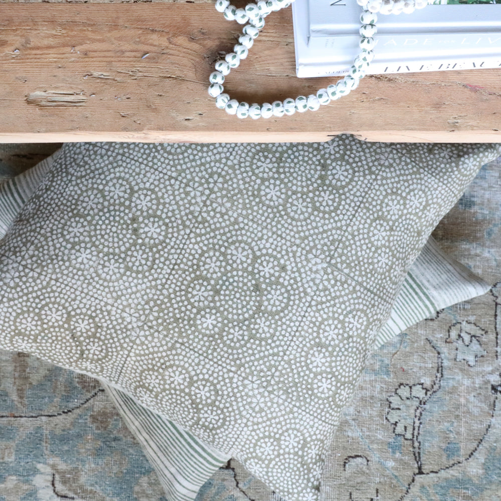 Wisteria Noir Pillow