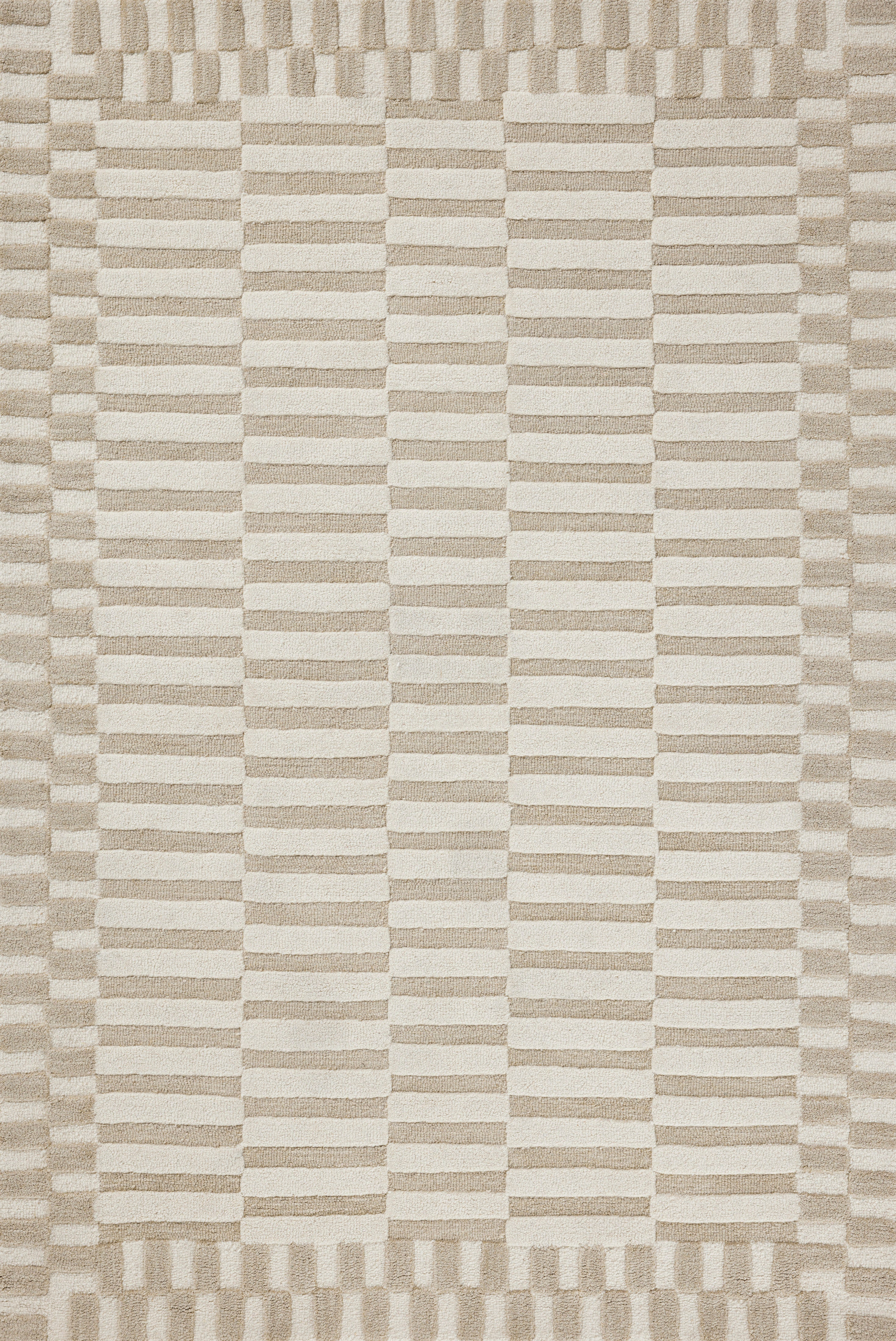 Chris Loves Julia x Loloi | Bradley Collection | Ivory / Beige | BRL-02