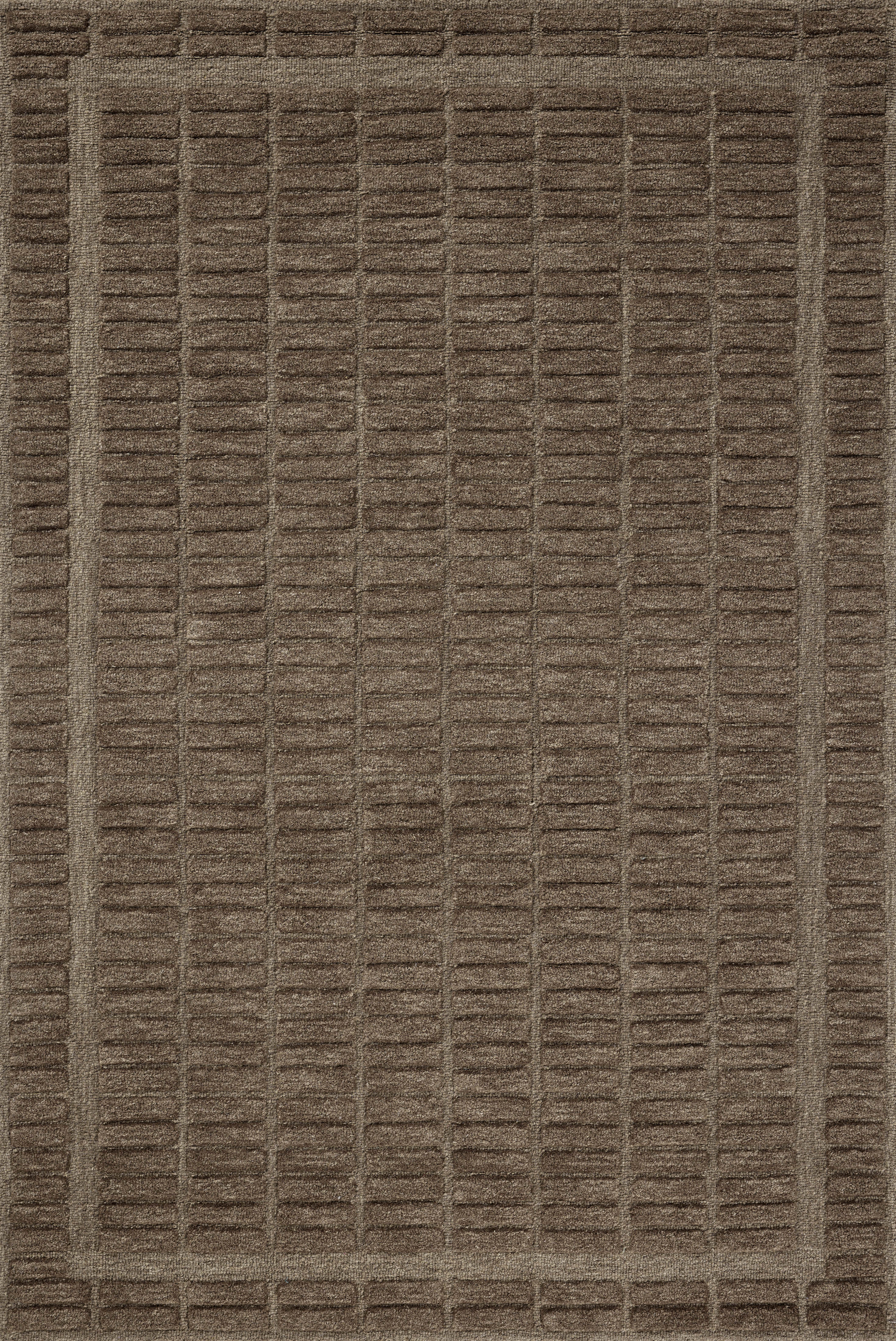 Chris Loves Julia x Loloi | Bradley Collection | Cocoa / Cocoa | BRL-06