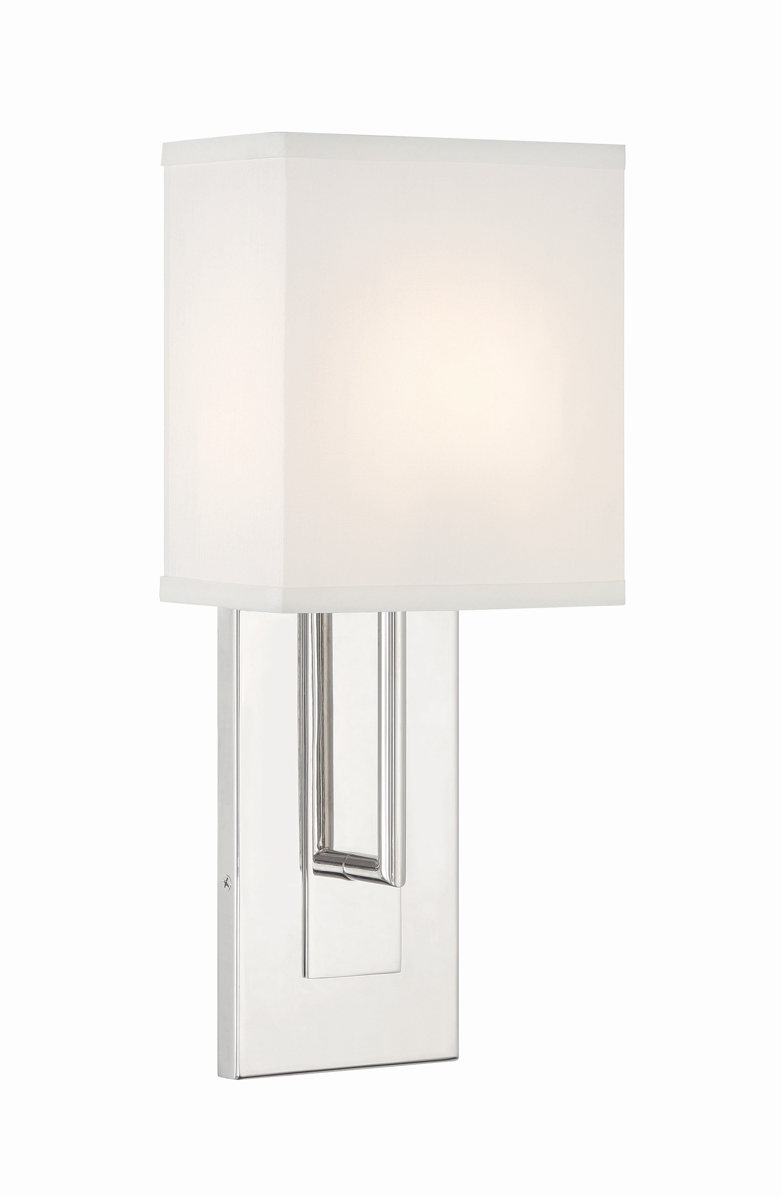 Brent 6.5'' Polished Nickel Sconce