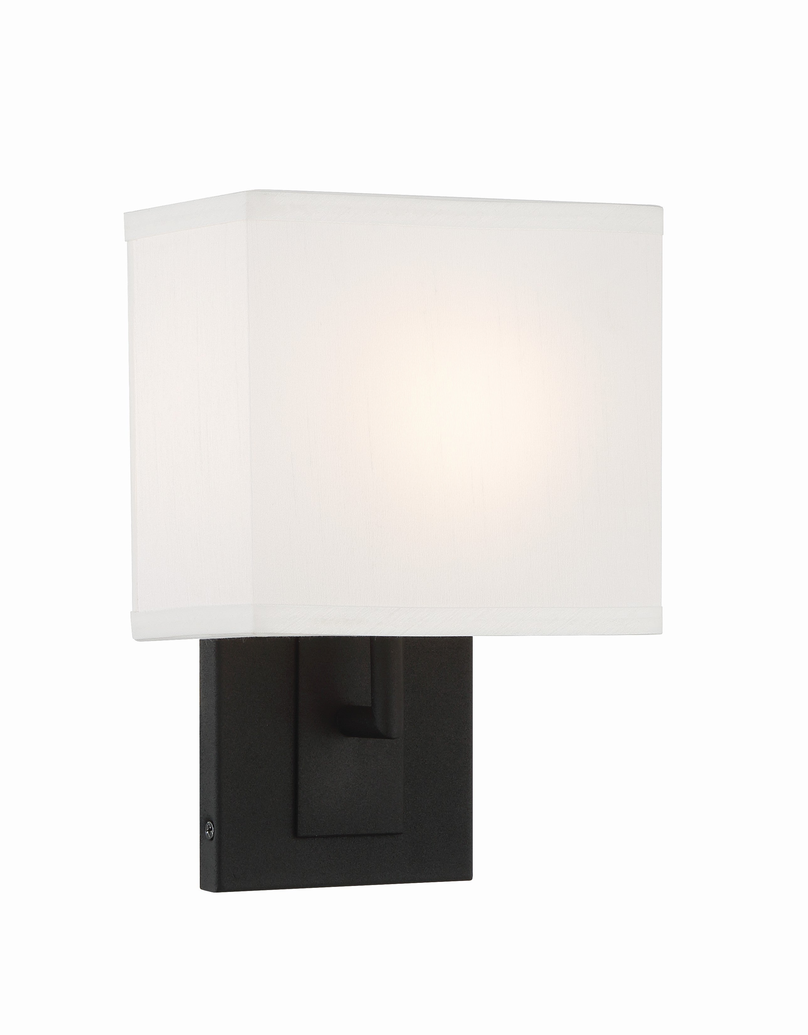 Brent 7'' Black Forged Sconce