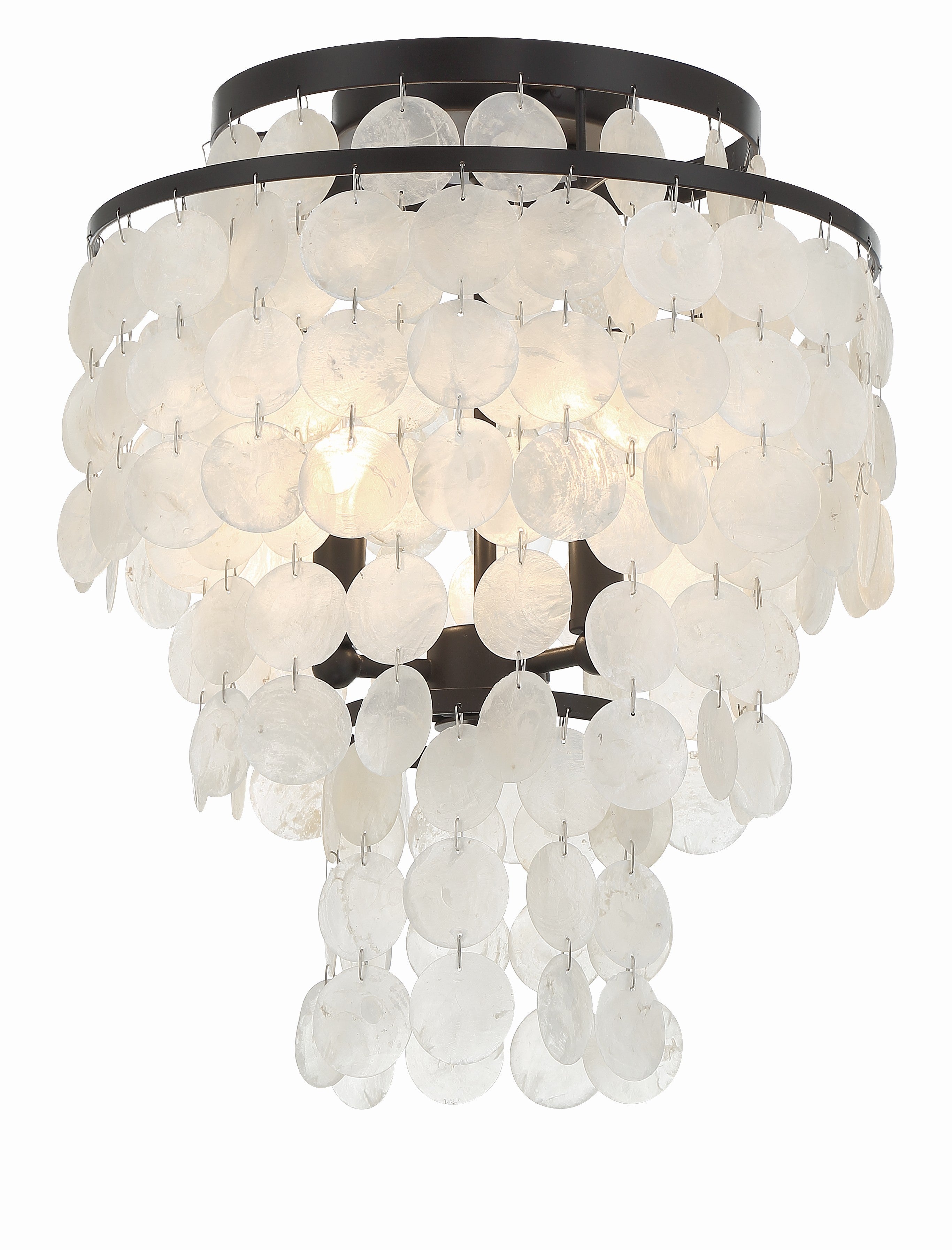 Brielle 13'' Dark Bronze Flush Mount