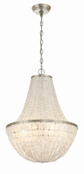 Brielle 18'' Antique Silver Chandelier