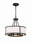 Bryant 18'' Black Forged Chandelier