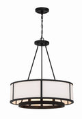Bryant 24'' Black Forged Chandelier
