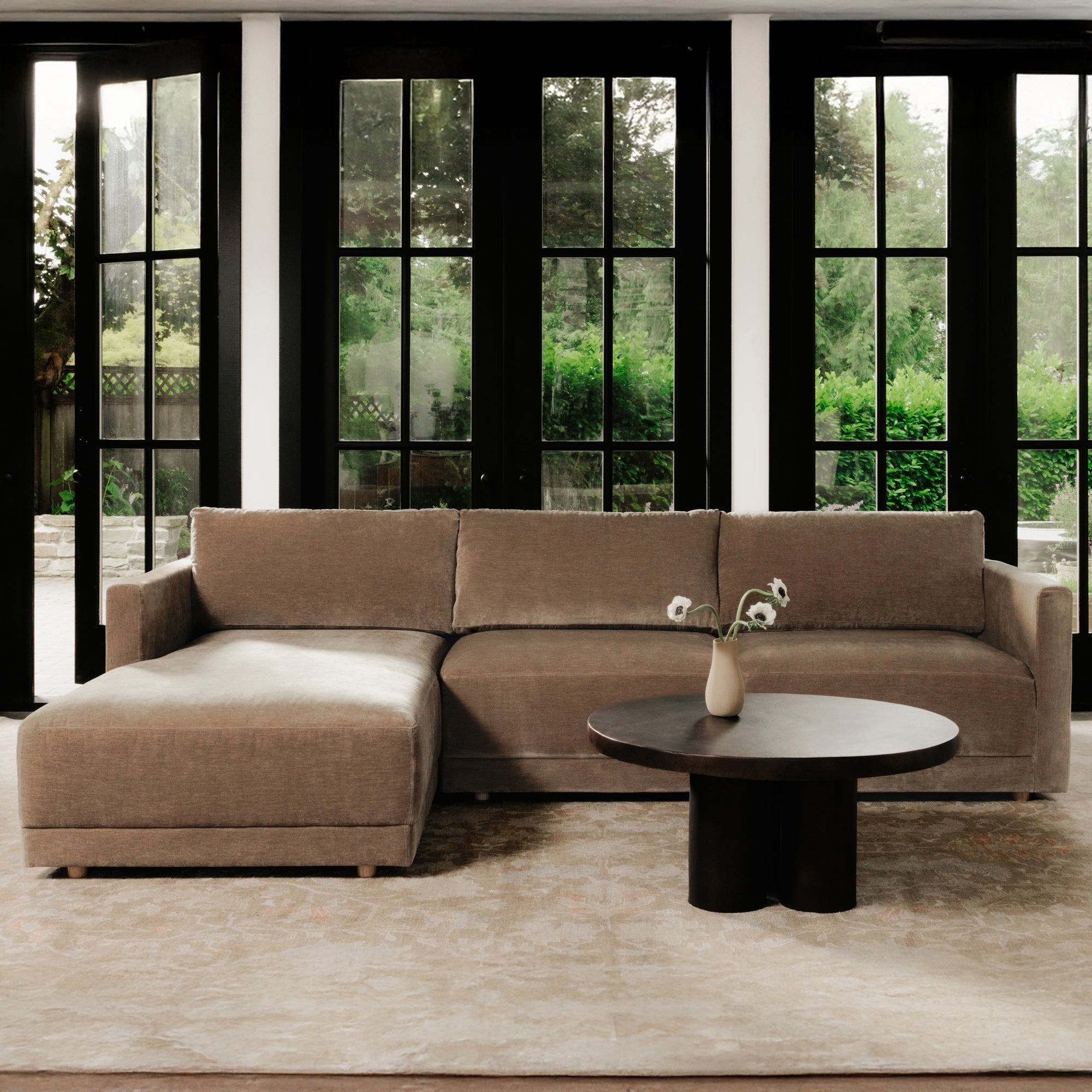 Bryn Sectional Camel Left