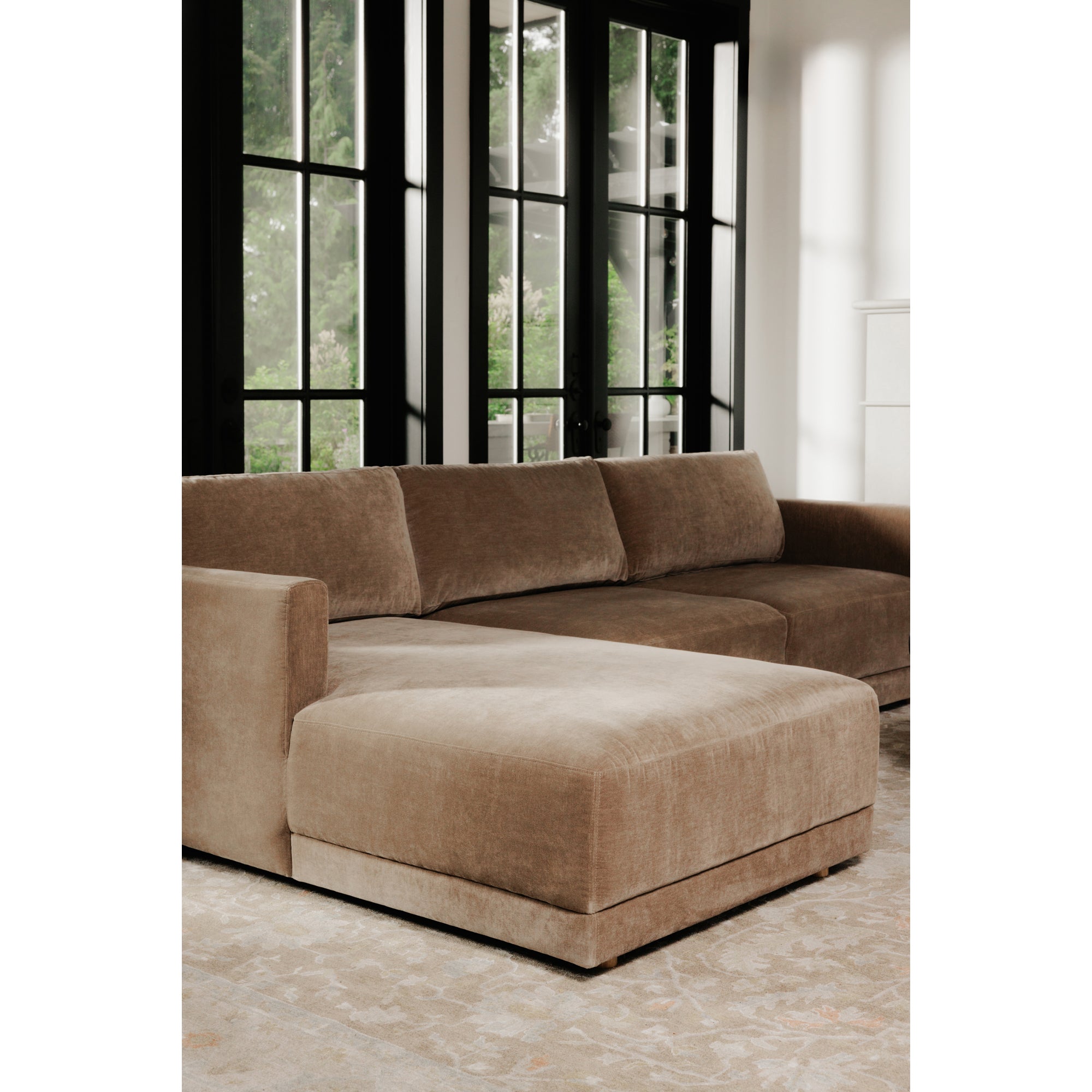 Bryn Sectional Camel Left