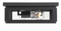 Byron 12.75'' Matte Black Outdoor Flush Mount