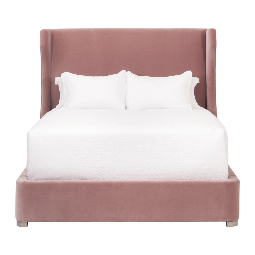 Balboa Queen Bed | Petal Velvet