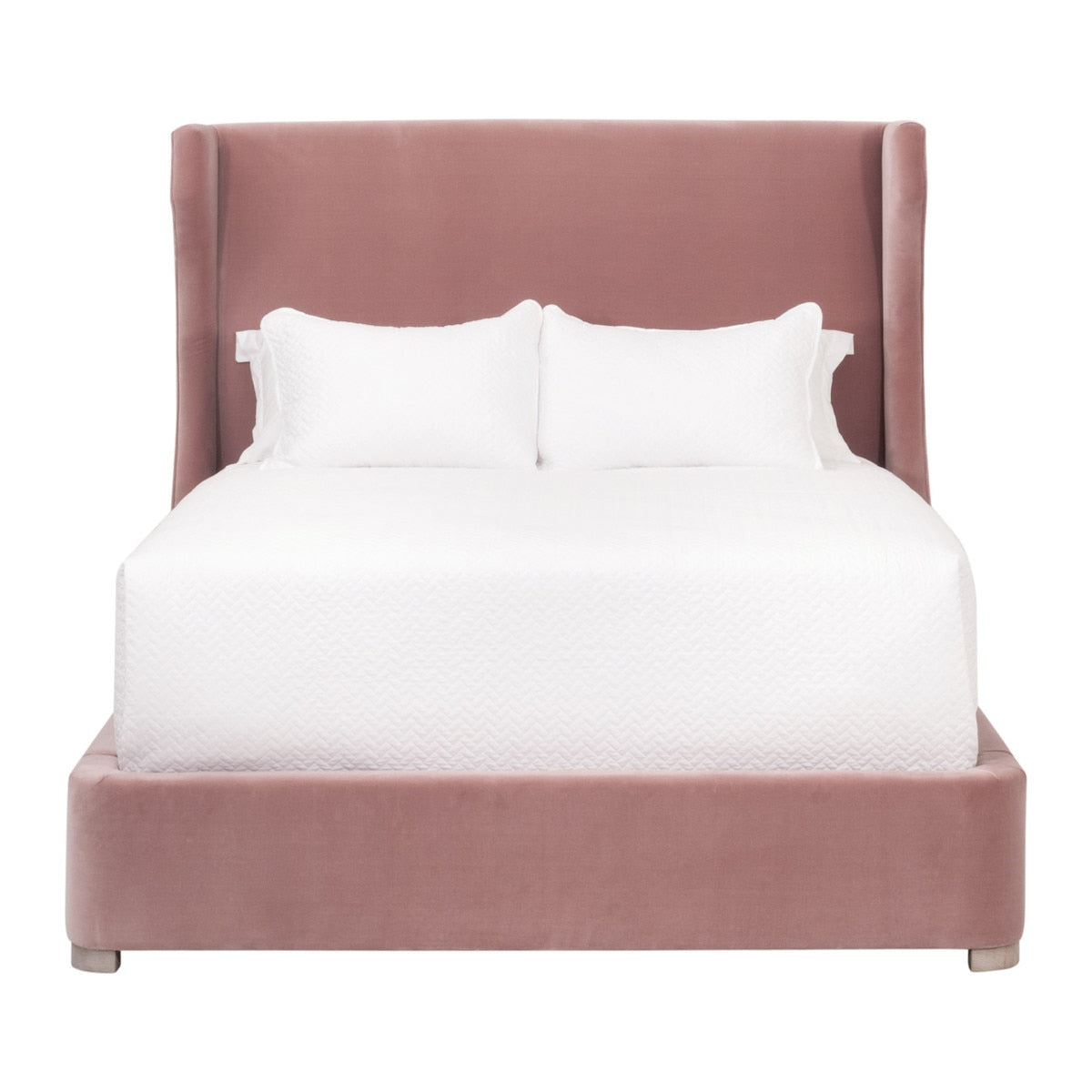 Balboa Queen Bed | Petal Velvet
