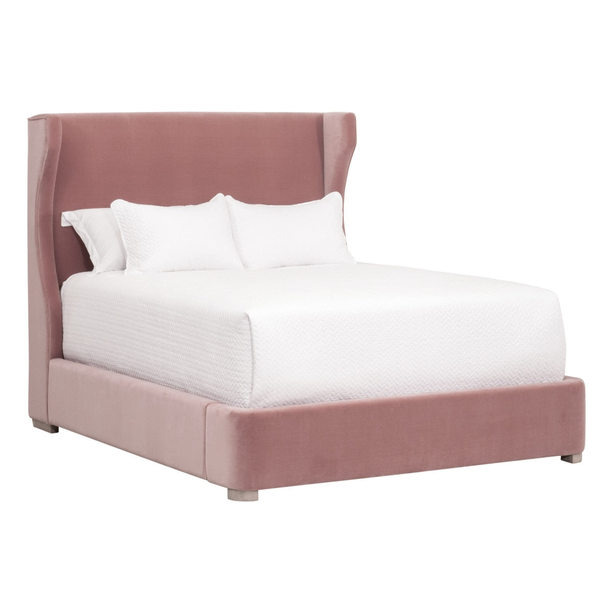 Balboa Queen Bed | Petal Velvet
