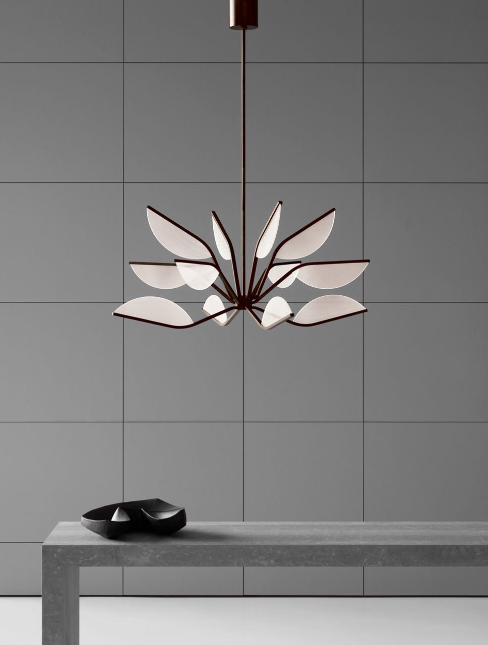 Belterra 48 Chandelier 48" Diameter Matte Black 3000K 90 CRI integrated led 90 cri 3000k 120v
