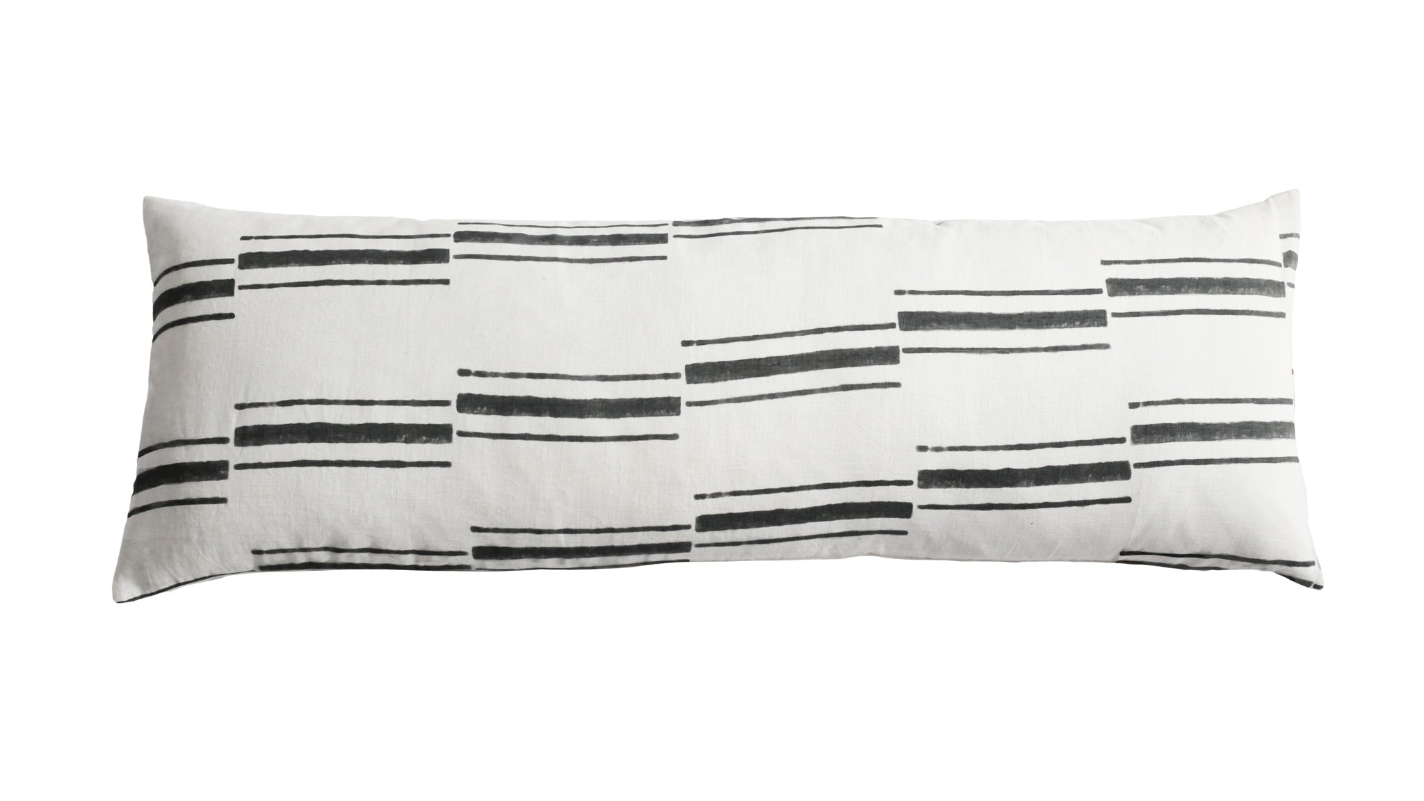 Beni Gray on White Pillow