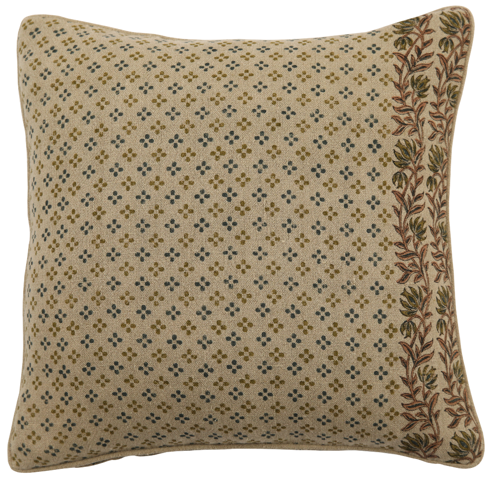 Bindiya Teal Pillow