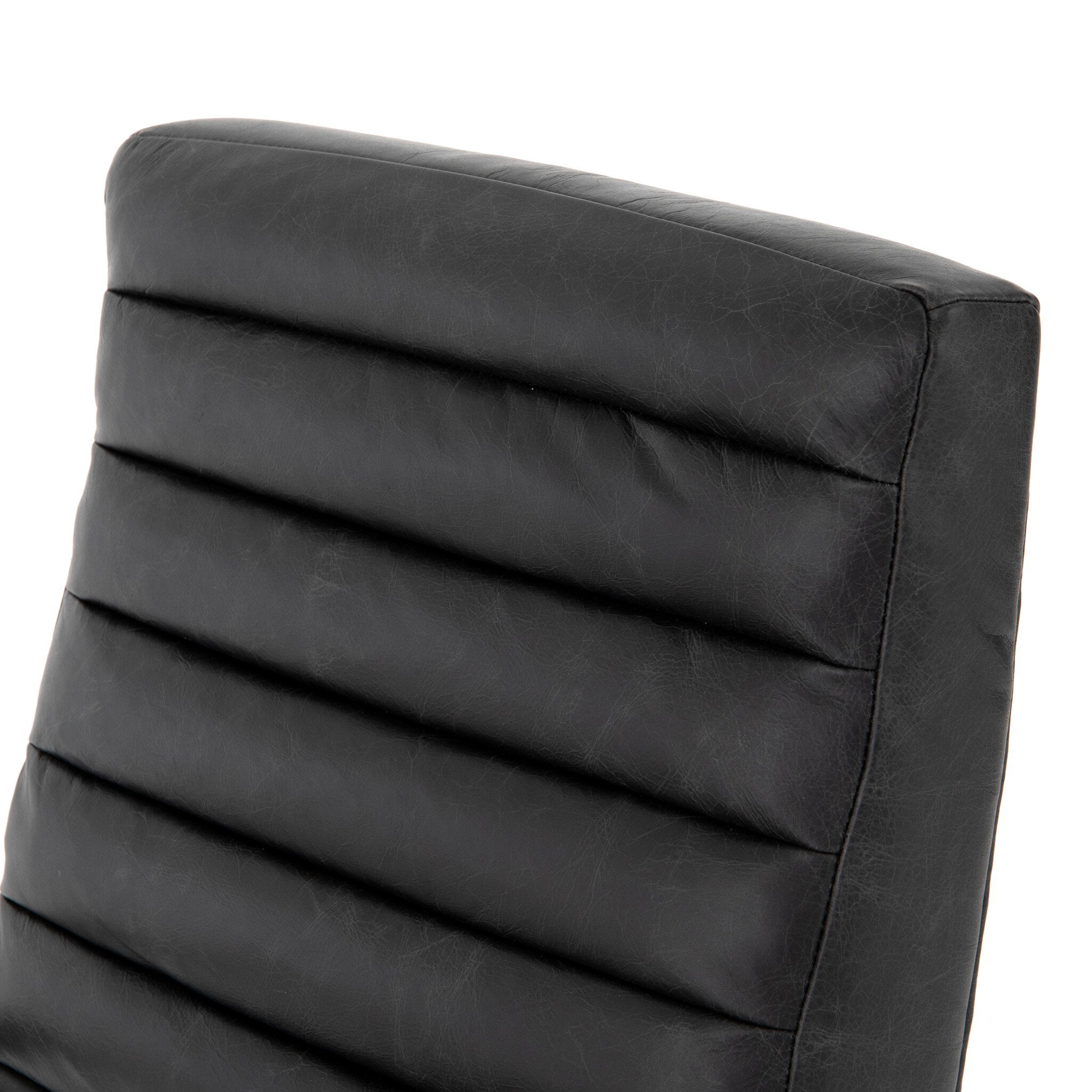 Bryson Channeled Desk Chair - Durango Smoke