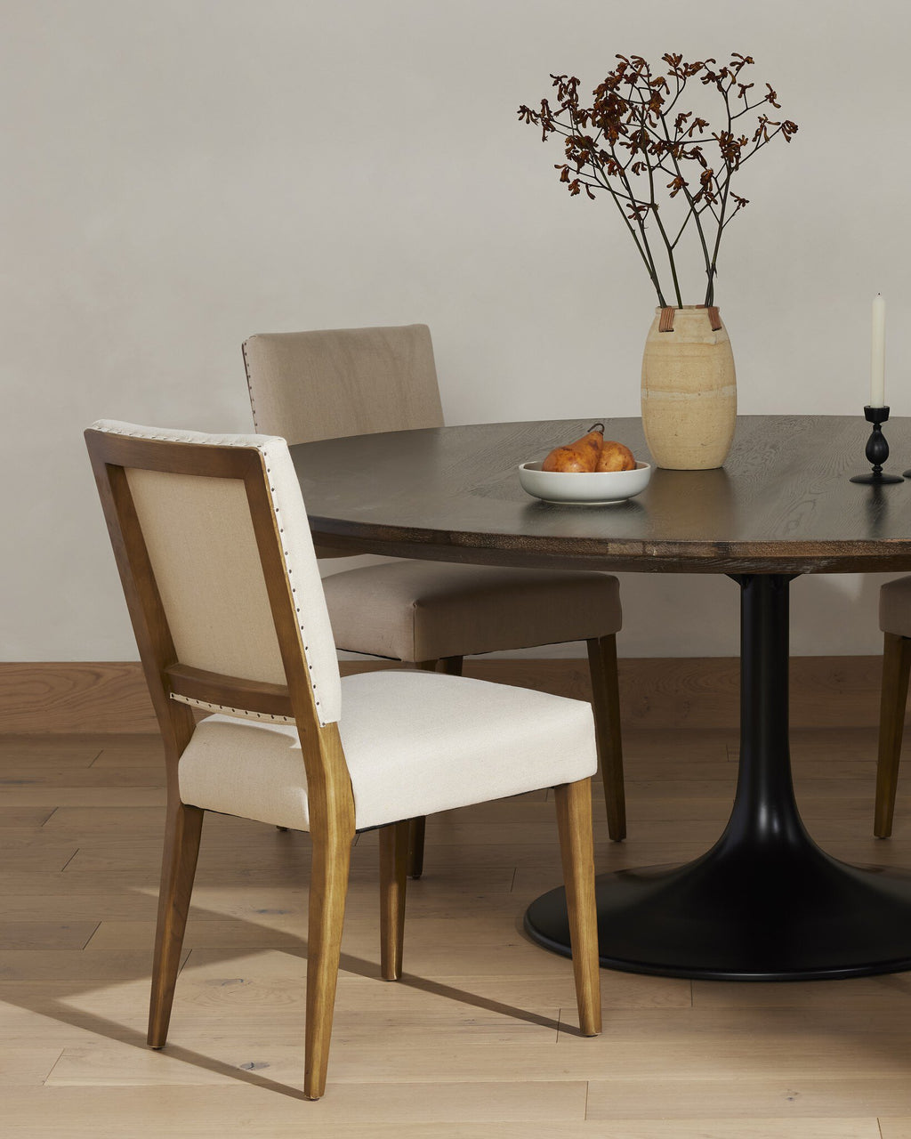 Kurt Dining Chair - Dark Linen