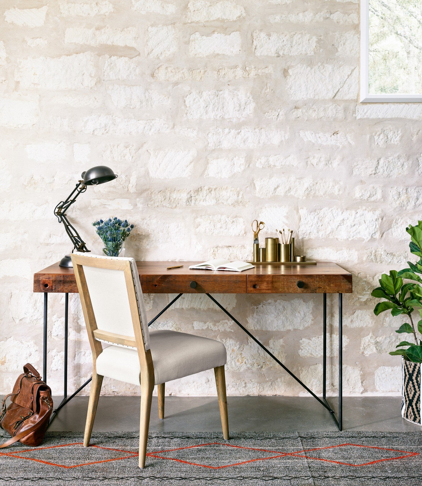 Kurt Dining Chair - Dark Linen