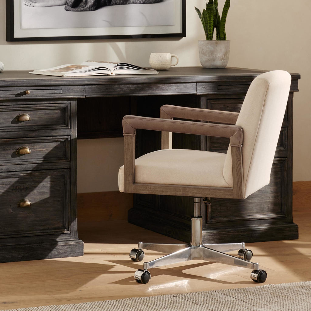 Reuben Desk Chair - Harbor Natural