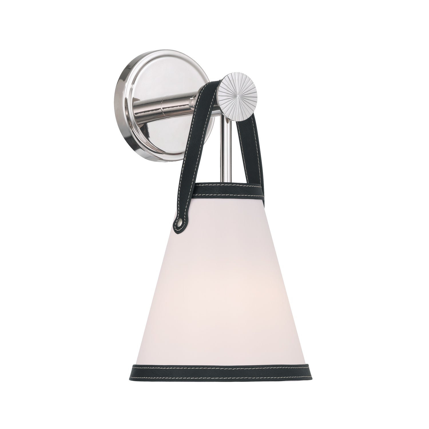 Libby Langdon Callahan 7.25'' Polished Nickel Sconce
