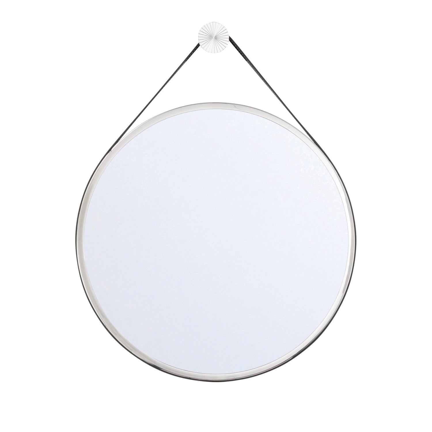Libby Langdon Callahan 17.75'' Polished Nickel Mirror