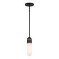 Brian Patrick Flynn Capsule 3.25'' LED Matte Black + Textured Gold Pendant