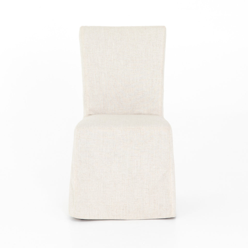 Vista Slipcovered Dining Chair - Savile Flax