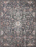 Loloi II | Cassandra Collection | Charcoal / Rust | CSN-03