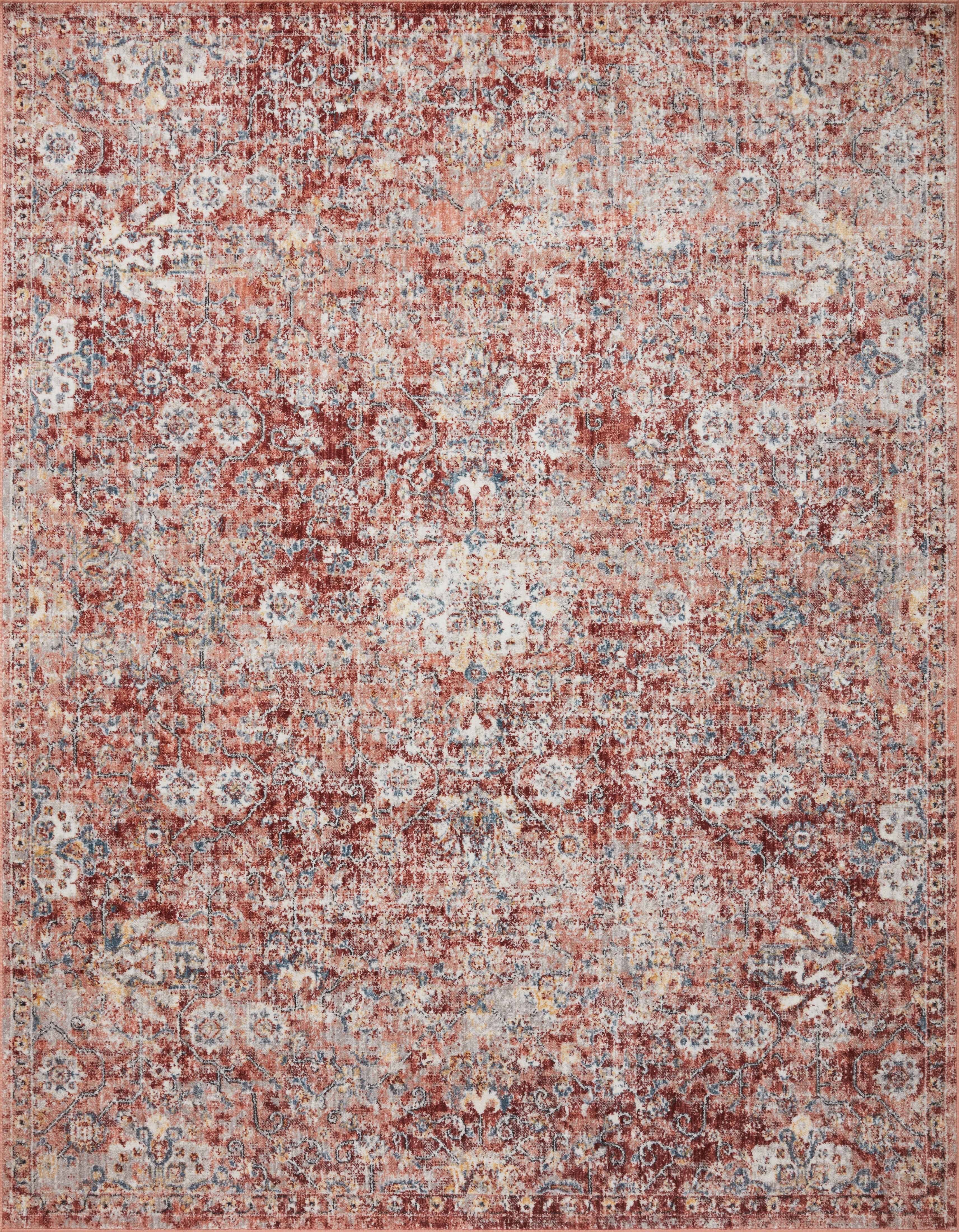 Loloi II | Cassandra Collection | Rust / Ivory | CSN-03