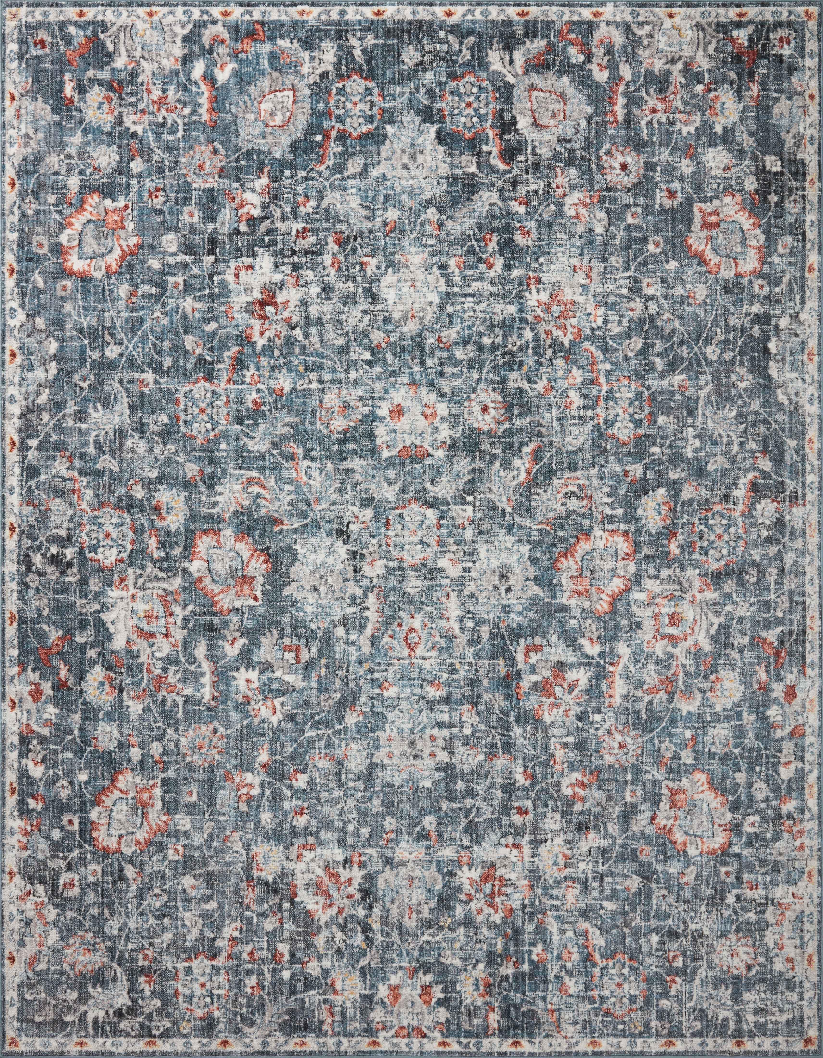 Loloi II | Cassandra Collection | Blue / Rust | CSN-04