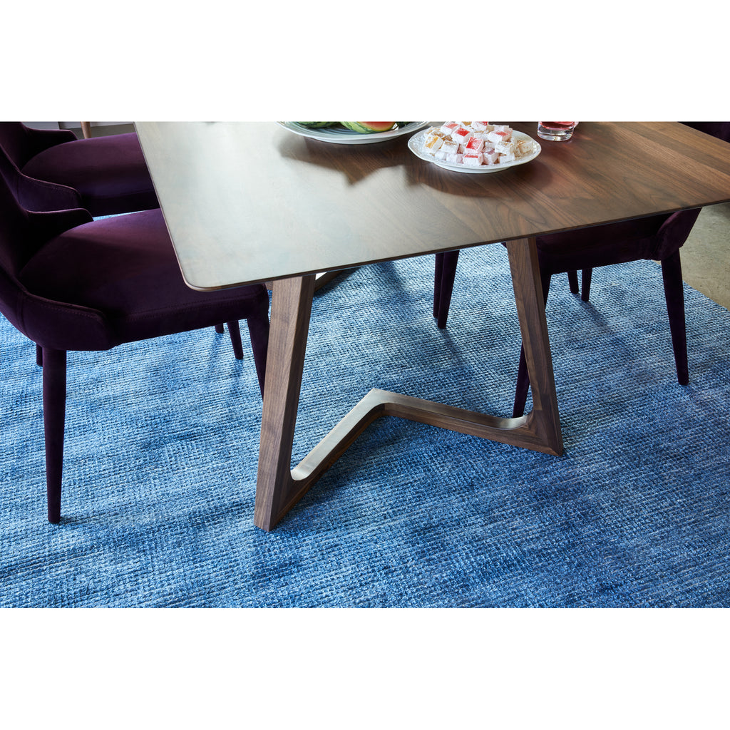 Godenza Rectangular Dining Table Walnut