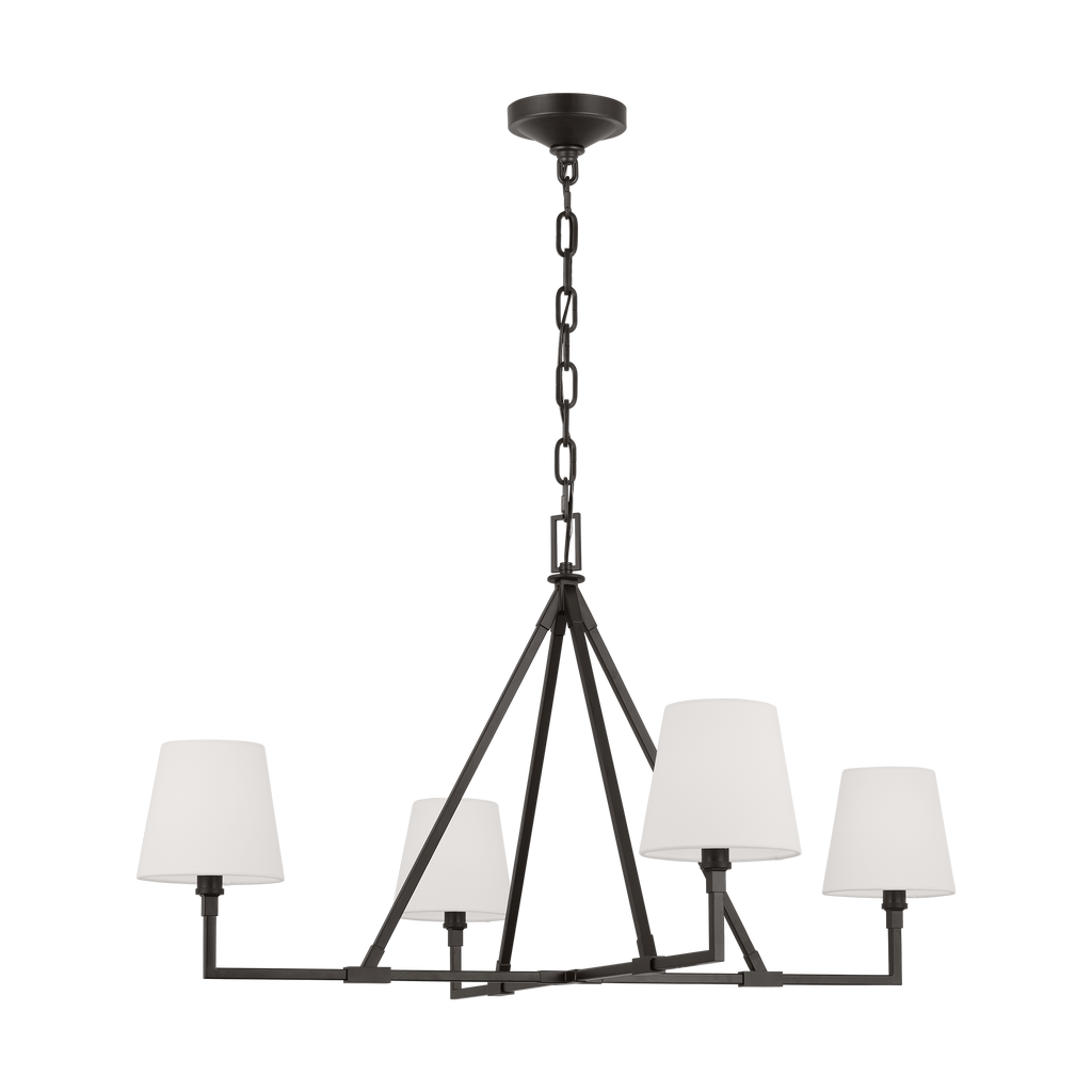 Perth Extra Large Chandelier Aged Iron