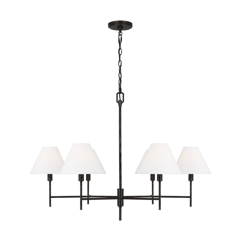 Ridgewood Large Chandelier Aged Iron
