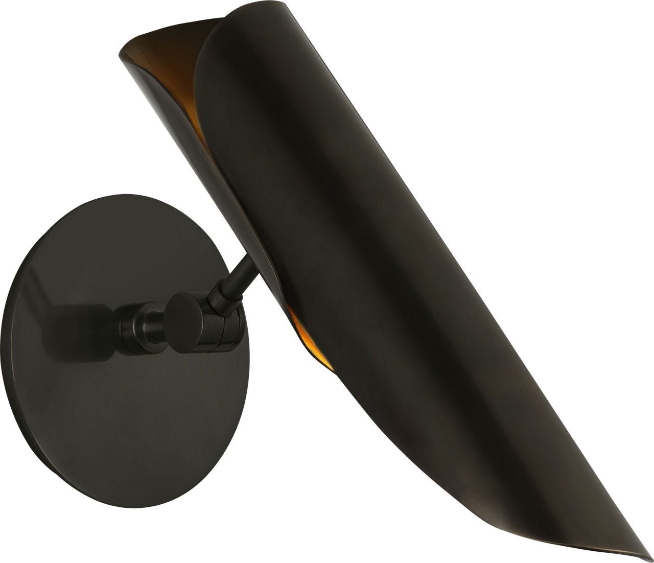 Flore Single Wall Light | Gun Metal