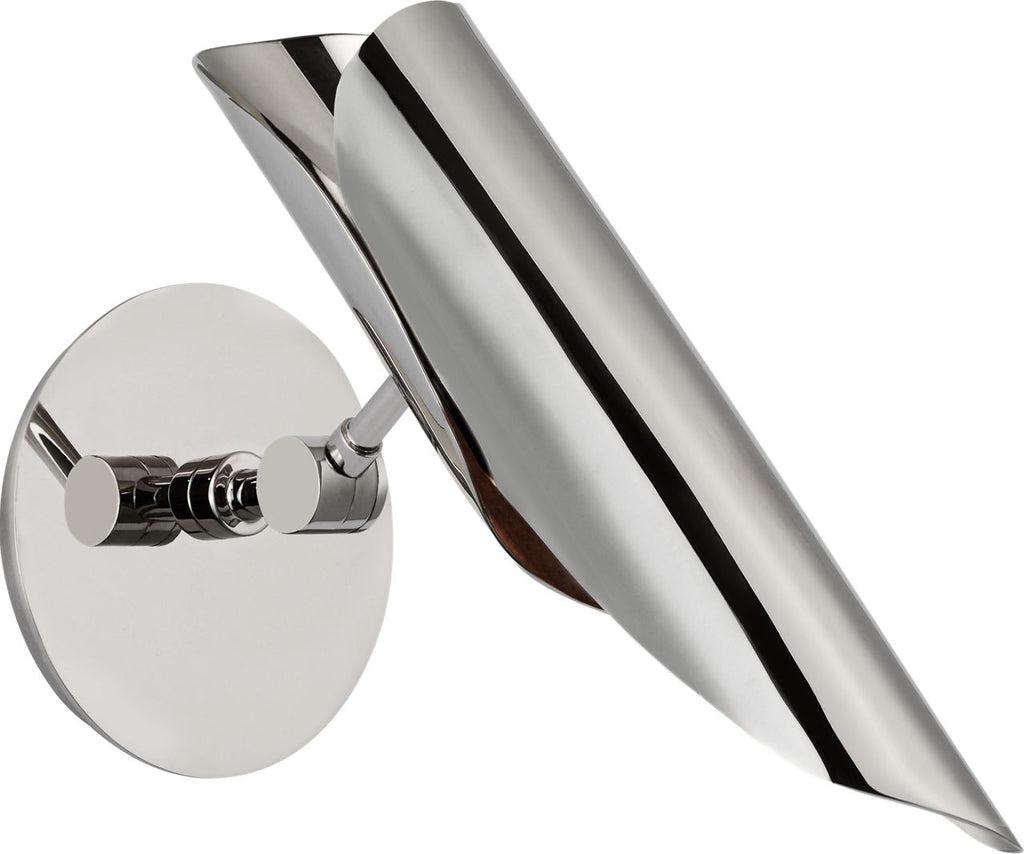 Flore Single Wall Light | Polished Nickel