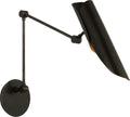 Flore Double Library Wall Light | Gun Metal