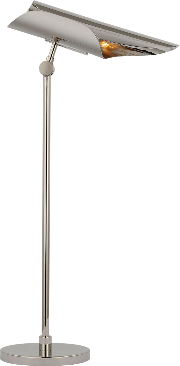 Flore Desk Lamp | Polished Nickel