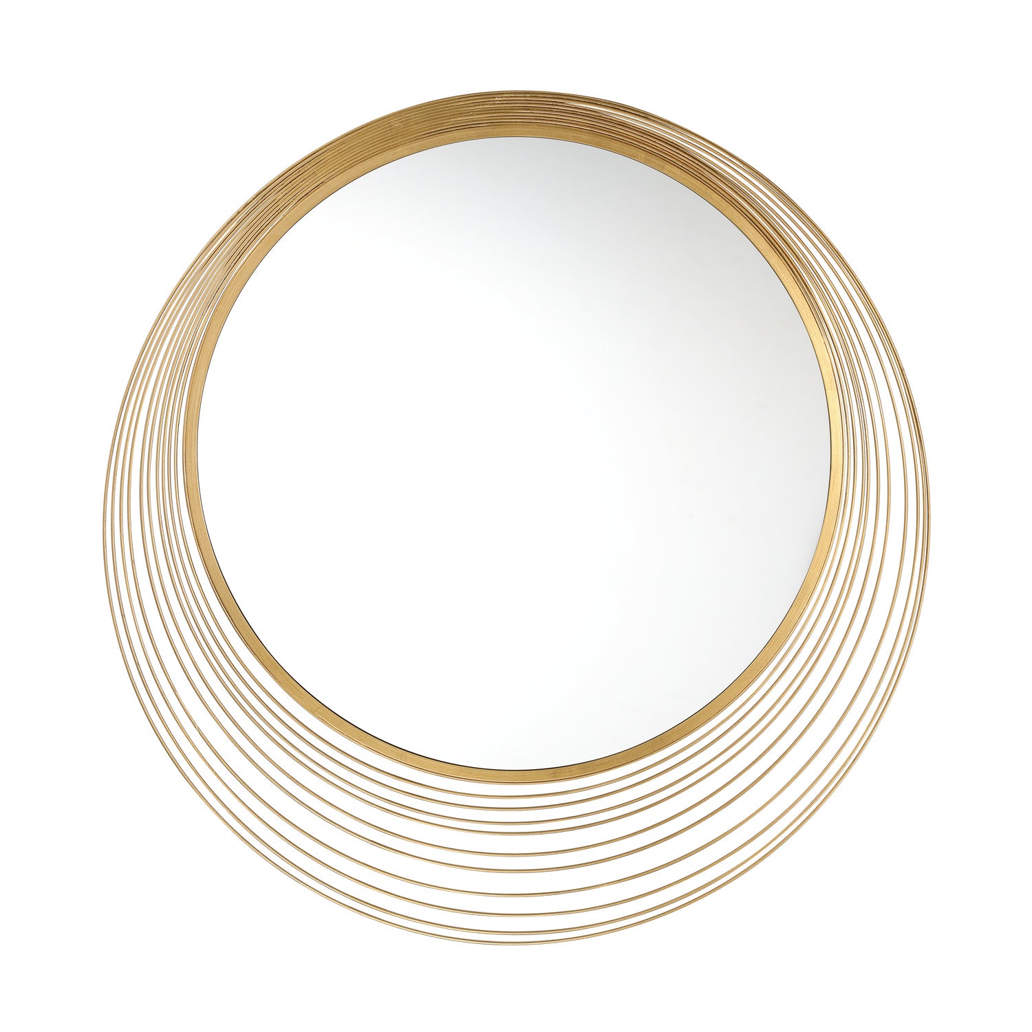 Cecile 34.75'' Antique Gold Mirror
