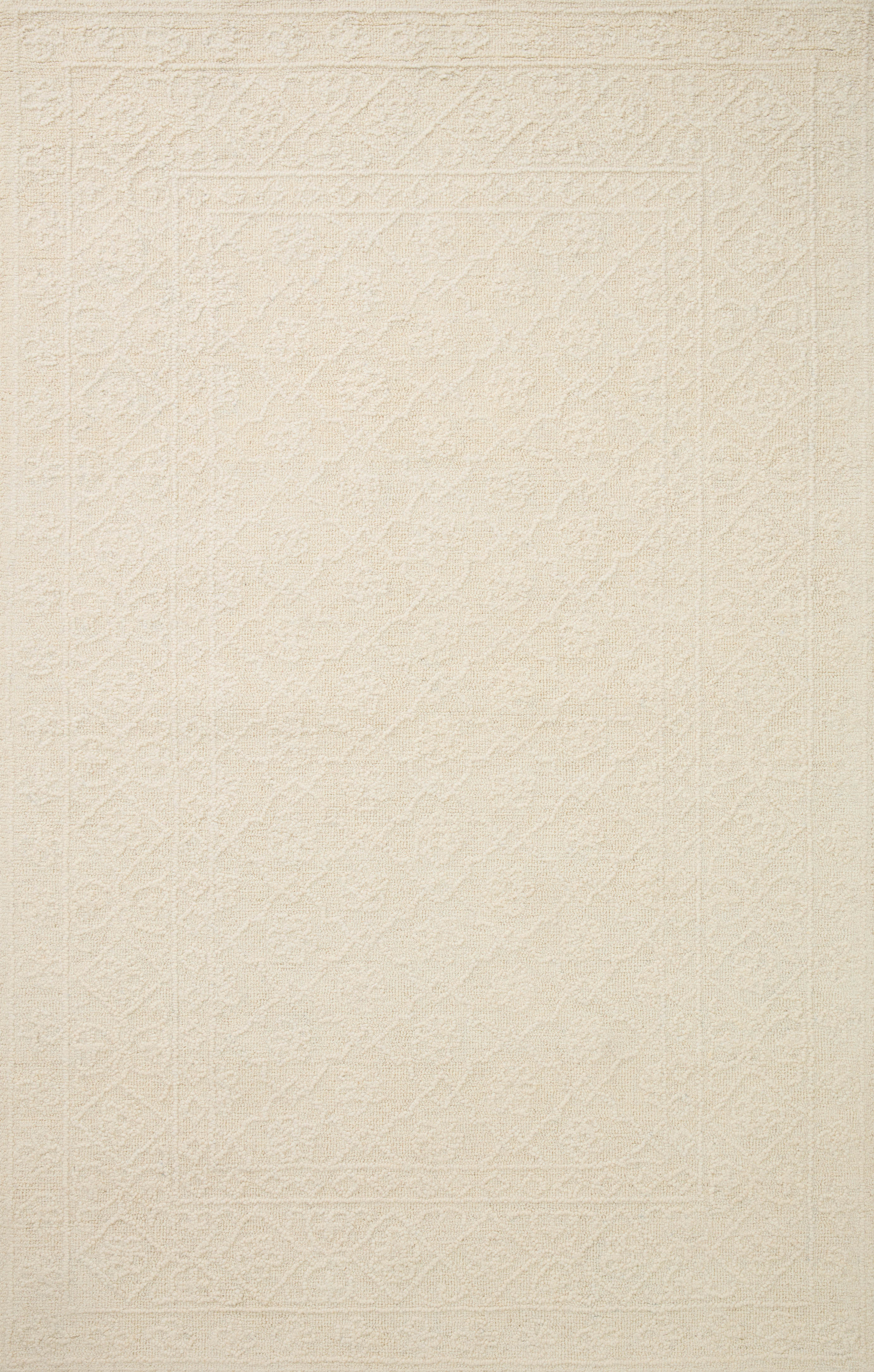 Loloi | Cecelia Collection | Ivory / Ivory | CEC-01