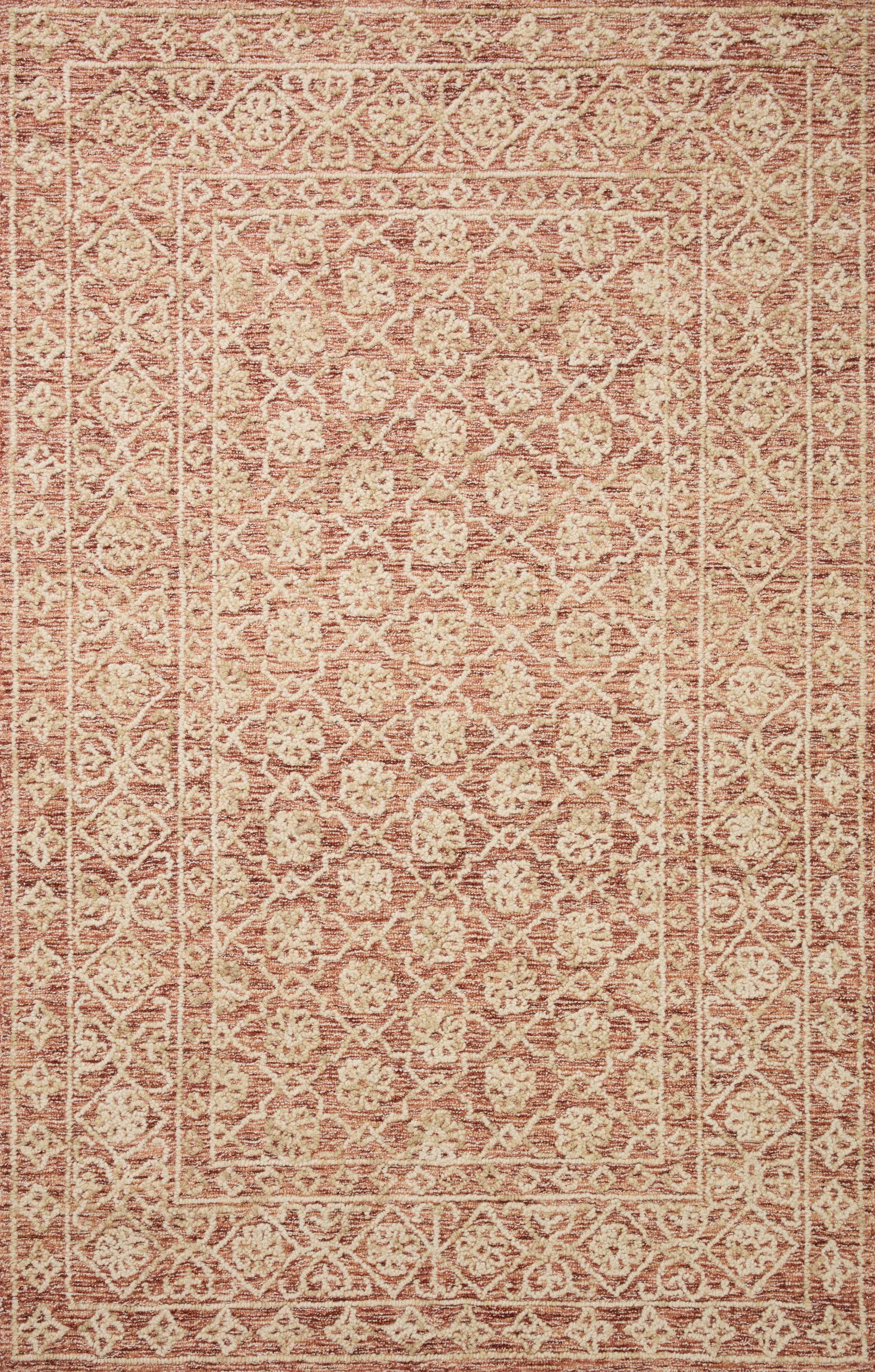 Loloi | Cecelia Collection | Rust / Natural | CEC-01