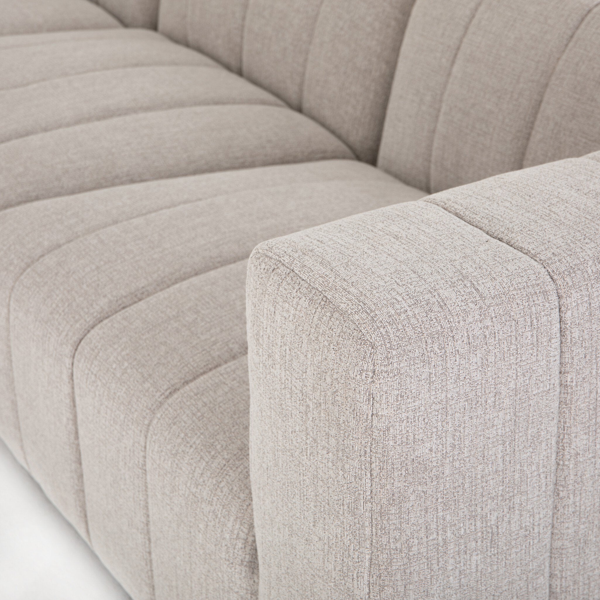 Langham Channeled 6-Piece Sectional - Napa Sandstone