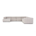 Langham Channeled 6-Piece Sectional - Napa Sandstone