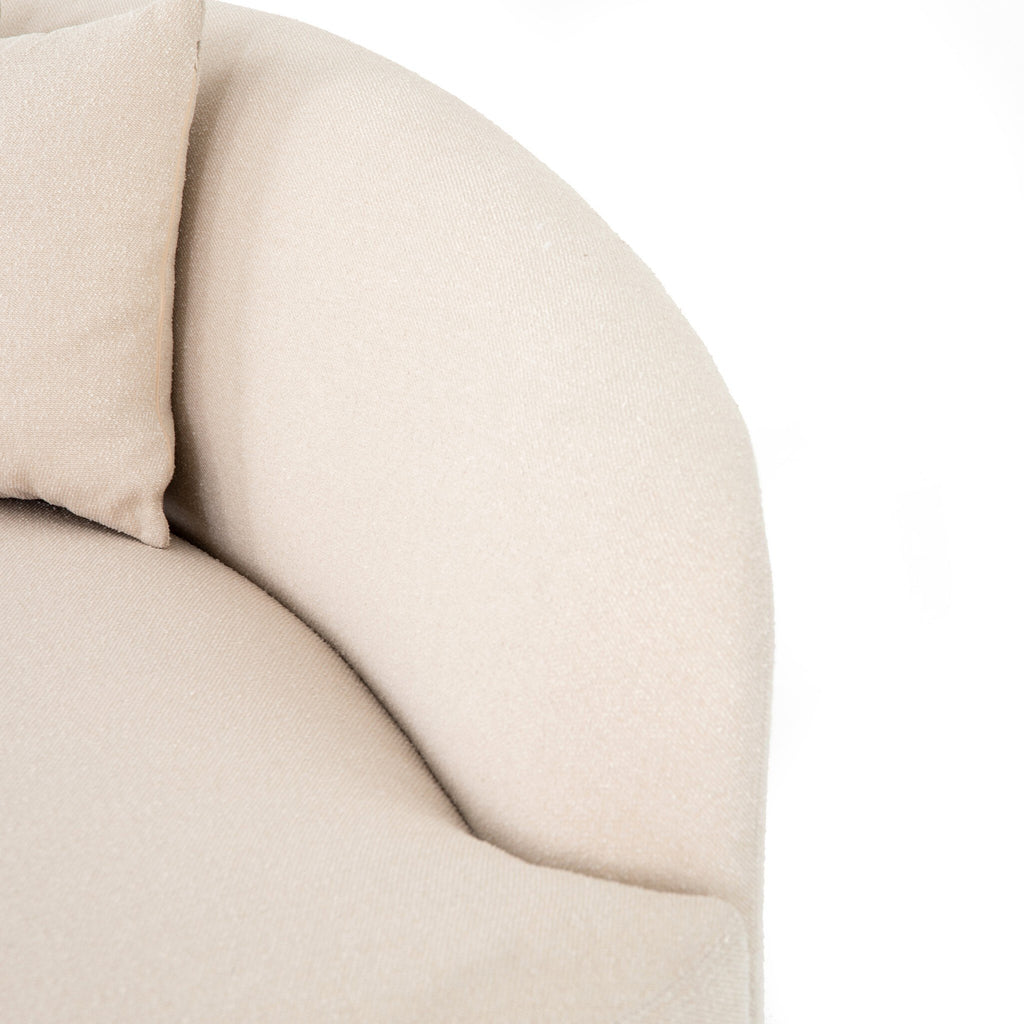 Luna Chaise - Capri Oatmeal | LAF