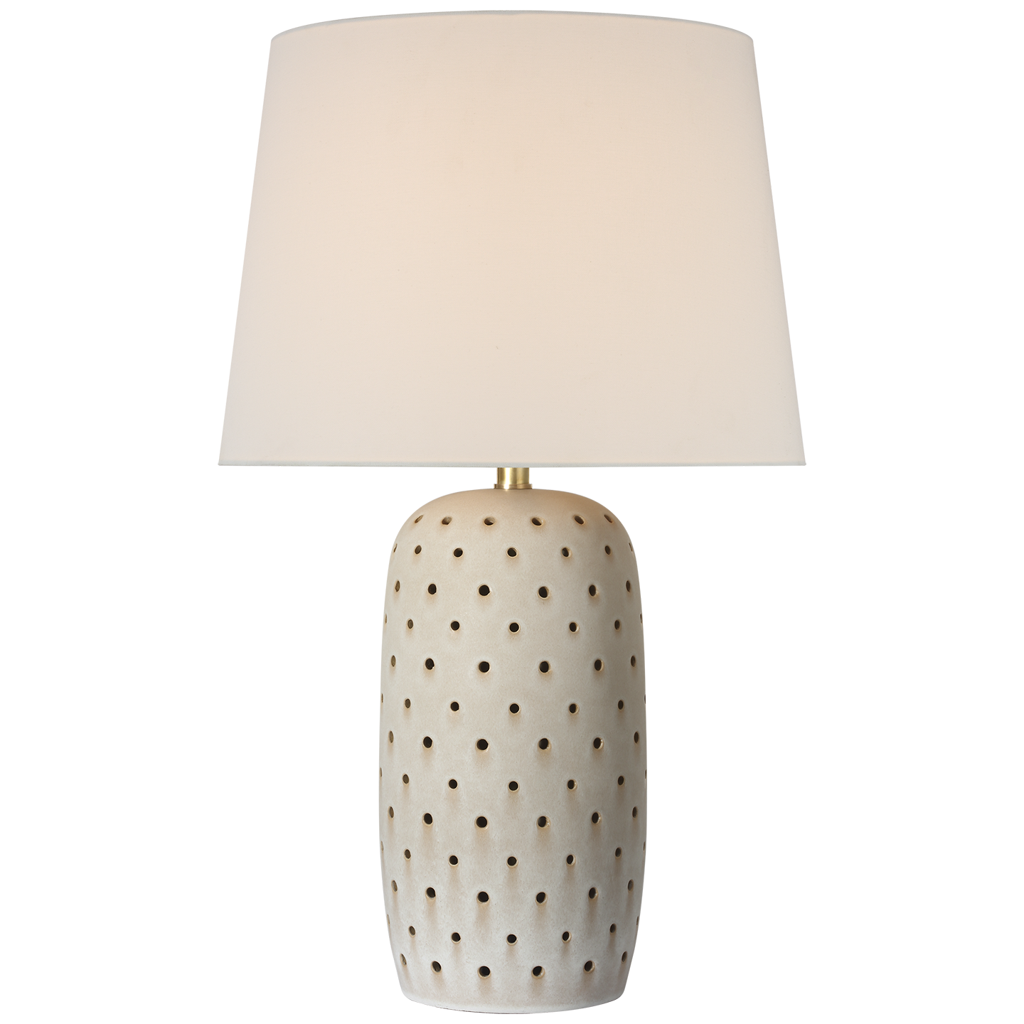 Samara 30" Table Lamp | Dusted Stone | Linen Shade