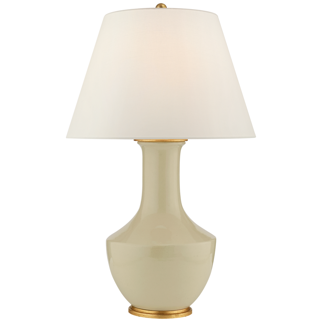 Lambay Cordless Table Lamp | Coconut | Linen Shade