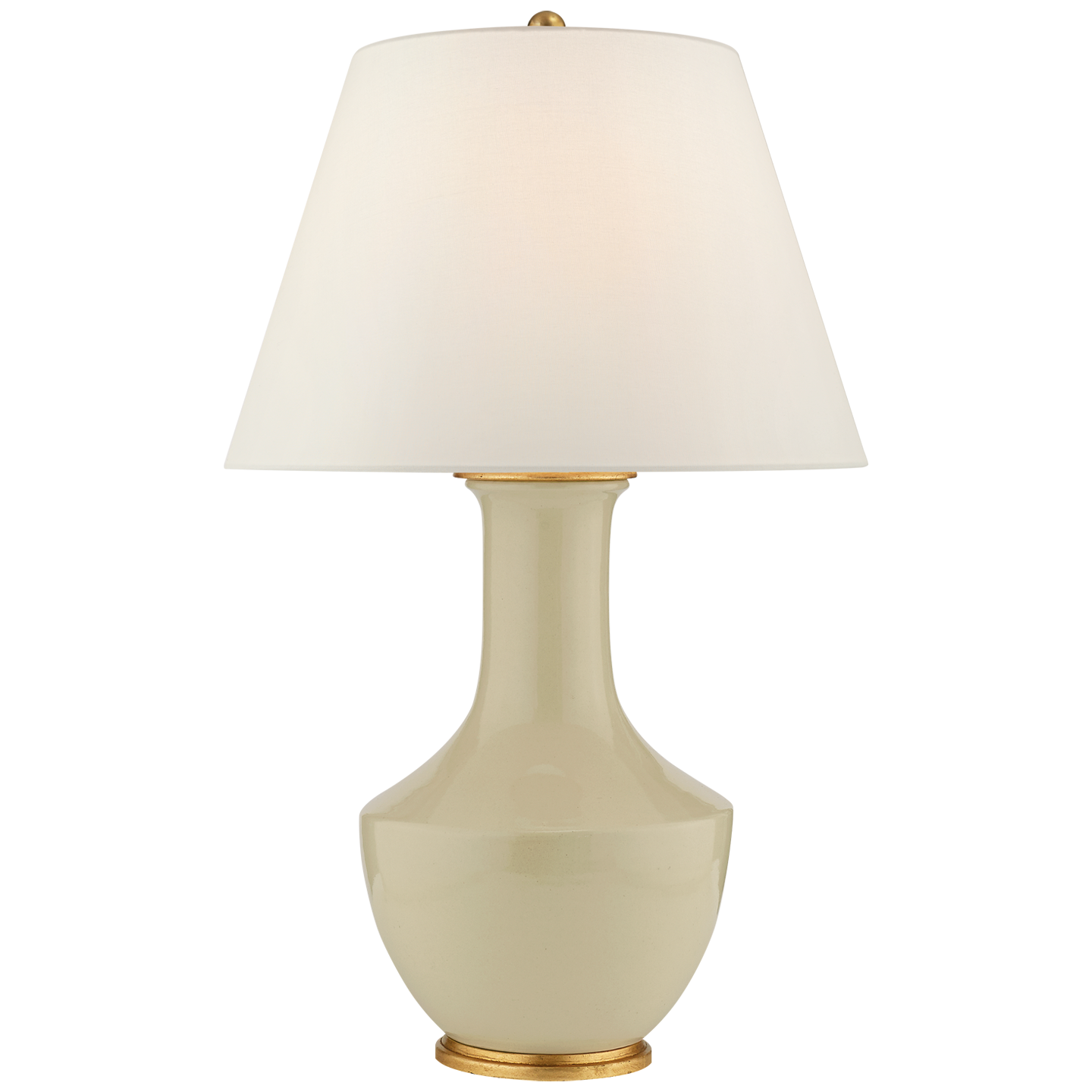 Lambay Cordless Table Lamp | Coconut | Linen Shade