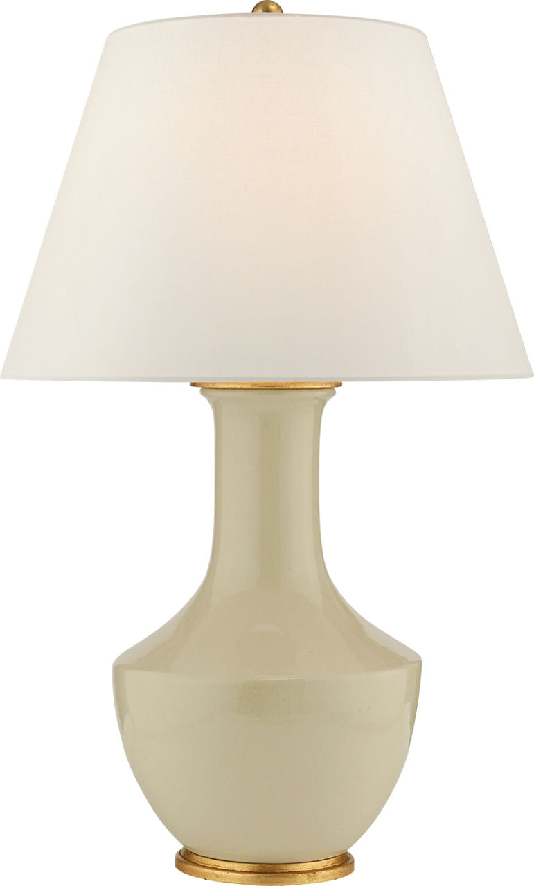 Lambay Cordless Table Lamp | Coconut | Linen Shade